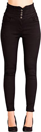 Glook Mujer Pantalones Vaquero Skinny