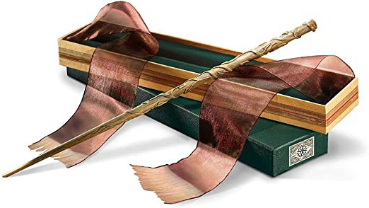 LIJING Varita Hermione Granger De The Noble Collection En Caja Ollivanders Varita Hermione Granger De 15 Pulgadas con Caja Original De Varita Ollivanders - Harry Potter Film Set Movie Props Wands