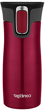 Contigo 2095831 Westloop Mug - Vaso de viaje - Frambuesa - 470 ml