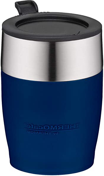 térmica Café by Thermos Adultos térmica Café Desk Cup – Vaso, Acero Inoxidable 0, 25 L isoliertasse, Azul, 0,25 L