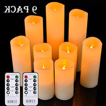 
                
                    
                    
                

                
                    
                    
                        YIWER LED Velas sin Llama 4"5" 6"7" 8"9" Juego de 9 Pilas de Cera Real no de plástico 10 Teclas con 2/4/6/8 Horas Función del Temporizador 300+ Horas (9x1, Marfil) [Clase de eficiencia energética A]
                    
                

                
                    
                    
                
            