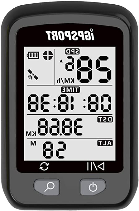 iGPSPORT iGS20E (versión española) - Ciclo computador GPS bicicleta y ciclismo. Cuantificador grabación de datos y rutas. Pantalla anti-reflejos y de gran contraste. Batería hasta 25 horas. IPX6