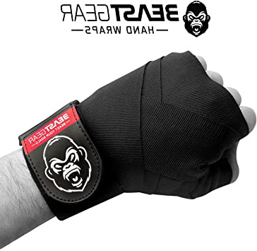 Vendas de boxeo avanzadas, de Beast Gear. Calidad superior para deportes de combate, artes marciales. Vendas elásticas de 4,5 metros