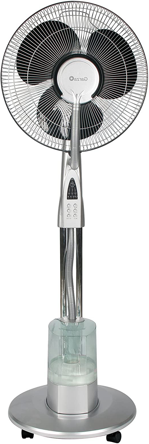 Garza Ciclón - Ventilador de Pie con Humidificador y Mando a Distancia, 85 W
