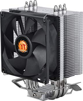 Thermaltake Contac 9 - Ventilador para AMD AM4/FM2/FM1/AM3+/AM3/AM2+/AM2 y Intel LGA 1366/1156/1155/1151/1150/775, Color Negro