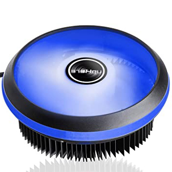 upHere 4pin PWM LED Azul Ventilador de CPU Disipador de Calor - Silencioso para Intel (ACC92BE