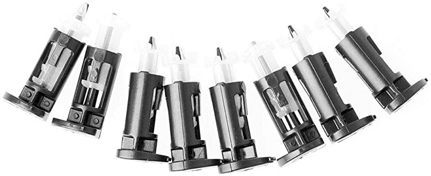 uu19ee Plástico Clip de Montaje para Enfriadores de CPU 1155 775 CPU Disipador de Calor Pin Pin Tornillo Tornillo de Presión