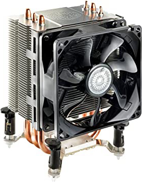 Cooler Master Hyper TX3i - Ventiladores de CPU '3 Heatpipes, 1x Ventilador PWM de 92mm, 4-Pin Connector' RR-TX3E-22PK-B1