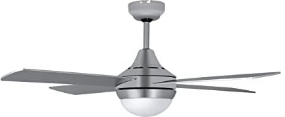 Orbegozo CP 91120 Ventilador de techo con luz LED, mando a distancia, 3 velocidadesfunción temporizador, 120 cm de diámetro, 60 W de potencia