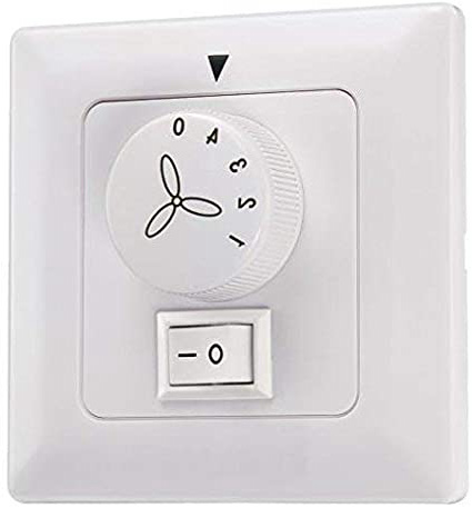 Westinghouse Lighting Control de Pared para Ventilador y Luz, Blanco