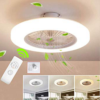 
                
                    
                    
                

                
                    
                    
                        Wandun Ventilador de techo Lámpara de techo, moderna LED Ventilador De Techo Control remoto de correa regulable Decoración de interiores Plafón de techo lluminación [Clase de eficiencia energética A]
                    
                

                
                    
                    
                
            