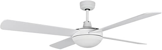Orbegozo CP 87132 Ventilador de techo con mando a distancia y luz, 4 palas, 132 cm de diámetro, potencia de 60 W y 3 velocidades
