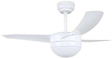 Orbegozo CP 88105 Ventilador de Techo con Mando a Distancia y luz, 3 Palas, 105 cm de diámetro, Potencia de 70 W y 3 velocidades