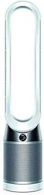 Dyson Pure Cool TP04 - Purificador de Aire, Color Blanco y Plateado