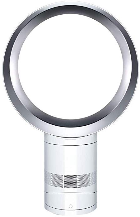 Dyson AM06 Desk Fan, 12 Inch - White/Silver by Dyson