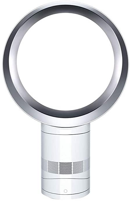 Dyson AM06 Desk Fan, 12 Inch - White/Silver by Dyson