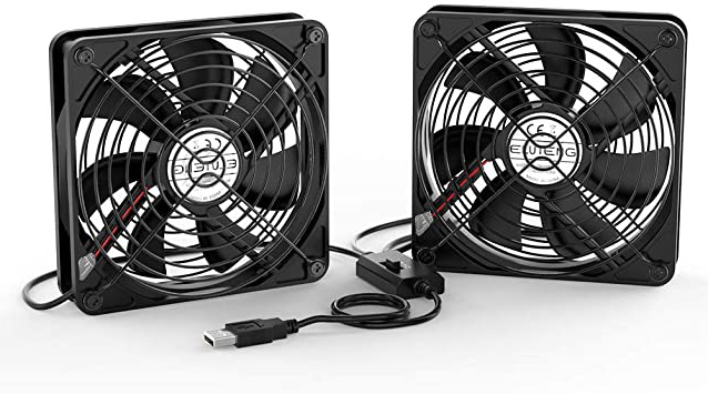 
                
                    
                    
                

                
                    
                    
                        ELUTENG Ventilador USB Doble 12cm Fan Portatil 5V 0.3A Ventilador PC USB 2 In 1 con Parrilla de Metal USB Fan Ventilador 120mm para Laptop/Receptor/Armario AV
                    
                

                
                    
                    
                
            