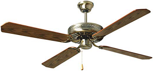 Orbegozo CF 05132 M Ventilador de techo sin luz, 60 W de potencia, 4 palas reversibles, diámetro de 132 cm y 3 velocidades