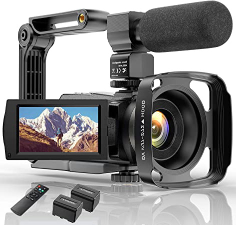 Videocámara 4K WiFi Cámara Digital