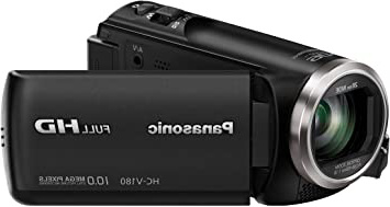 Panasonic HC-V180EG-K - Videocámara (2,51 MP, MOS BSI, 25.4/5.8 mm (1/5.8"), 1.67 MP, 2.2 MP, 50x) (versión importada)