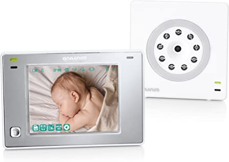 Miniland BABY Digimonitor 3.5 Touch - Vigilabebé, Blanco