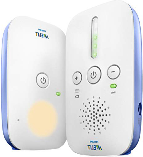 Philips Avent SCD501/00 - Vigilabebés digital con tecnología DECT con luz nocturna, alcance hasta 300 m