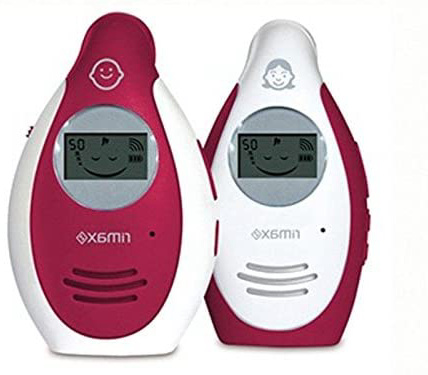 Rimax - Vigilabebes de audio rimax rb101 baby mum pantalla lcd, color blanco / rojo