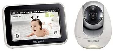 Samsung Sew 3053 W – Sistema de vigilancia de bebés, color blanco