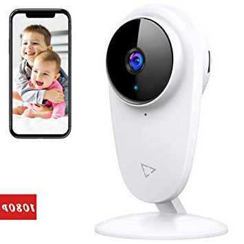 Cámara de vigilancia WiFi, Victure Baby Monitor, cámara para niños y para Animales domésticos, cámara Interior con visión Nocturna y detección de Movimiento con Audio bidireccional