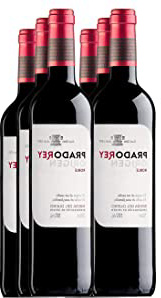 PRADOREY Roble Origen-Vino tinto - Roble- Ribera del Duero - 95% Tempranillo, 3% Cabernet sauvignon, 2% Merlot - Vino joven con ligero paso por barrica y tinaja - 6 Bot-0,75 L