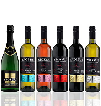 Lote degustación: 6 botellas Lussory, vino desalcoholizado 2 Blancos+2 Tintos+ 1 Rosado + 1 Espumoso (6x0,75) SIN ALCOHOL