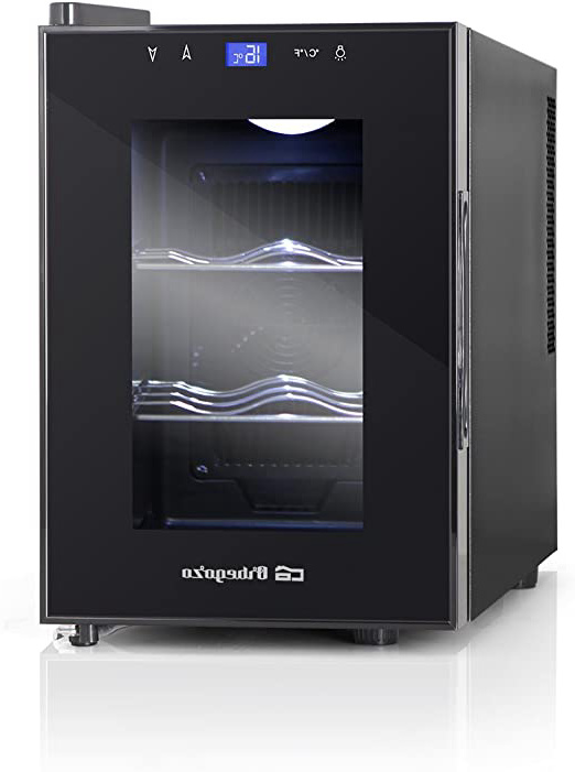 Orbegozo VT 610 Vinoteca 6 botellas, 17 litros, Negro