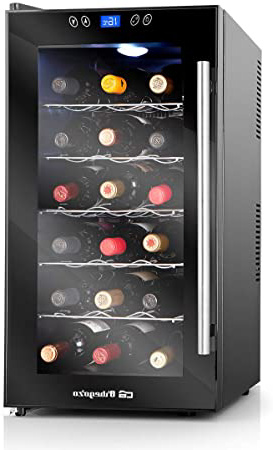 
                
                    
                    
                

                
                    
                    
                        Orbegozo VT 1860 - Vinoteca 18 botellas, volumen de 52 litros, 5 estantes, puerta con tirador INOX, control de temperatura electrónico, luz LED interior, display digital y panel de control táctil
                    
                

                
                    
                    
                
            