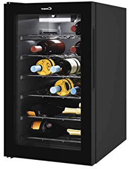 







Candy Vinoteca CWC021M - 21 Botellas - Baldas cromadas - Display electrónico - Iluminación interna LED - Color Negro






