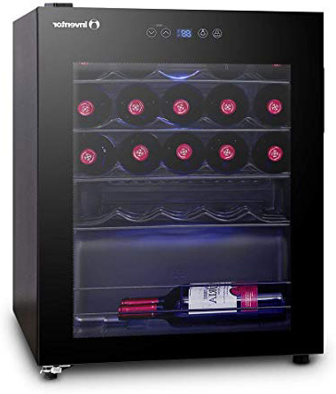 







Inventor Vino, Nevera para Vinos de Compresor, 66 litros de Capacidad para 24 Botellas estándar de Vino - 2 Años de Garantía






