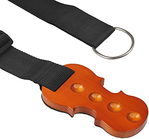 TIMESETL Cello Stopper Soporte antideslizante Stop de madera maciza Reposo para protección de anclaje para violonchelo con 4 agujeros en forma