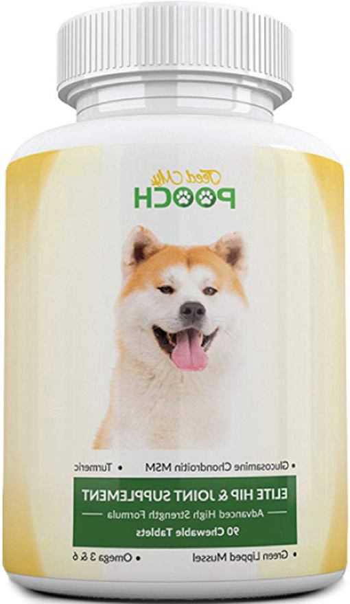 Feed My Pooch Glucosamina Condroitina para Perros con MSM - Suplementos Nutricionales para la Salud de Las Articulaciones de los Perros - Proporciona Alivio para el Dolor de la Artritis en Perros