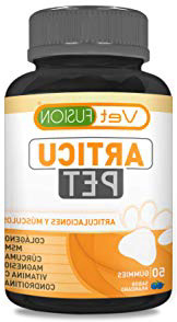 ArticuPet | Antiinflamatorio para perros y gatos | Recupera su energía y movilidad | Combate el dolor y la inflamación | Con colágeno + cúrcuma + condroitina + magnesio | 50 unidades sin azúcar