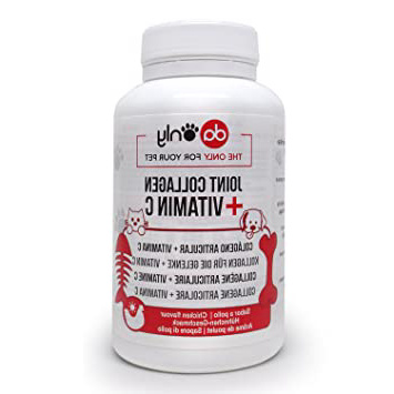 DAONLY Antiinflamatorio para perros sabor a pollo, alternativa natural a medicamentos para perros, cuidado de las articulaciones como los condroprotectores para perros, colageno articulaciones natural