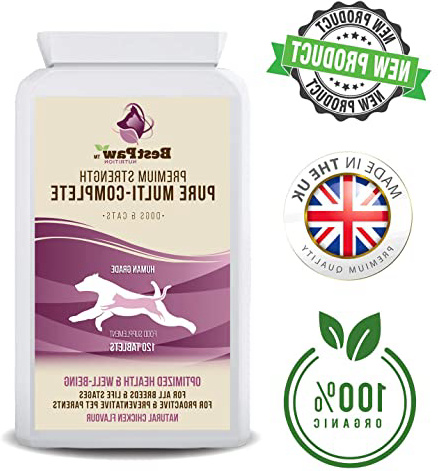 Best Paw Nutrition - Multivitamínico para Perros - Estas Vitaminas Y Suplementos para Perros Le Aseguran De Que Su Perro Se Mantenga Sano Y Activo