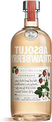 Absolut Vodka Strawberry Juice Edition