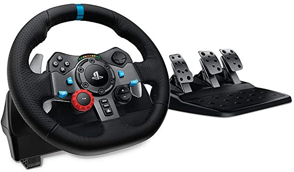 Logitech G29 Driving Force - Volante de Carreras (Apto para PS4, PS3 y PC) - (Reacondicionado)