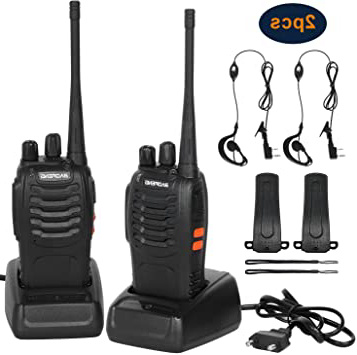 Walkie Talkie Recargables 1500mAh,Walkies Talkies