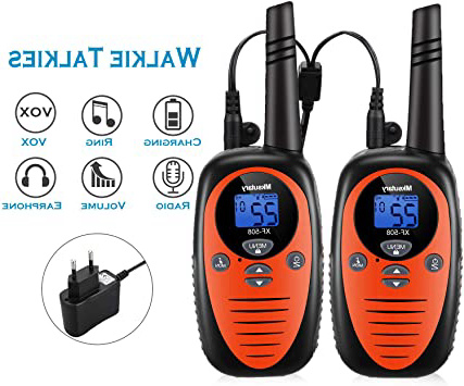 Walkie Talkie Niños Recargable PMR446,