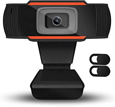 







QueenDer Webcam HD 720P con 2Pcs Cámara Web Cover y Micrófono USB Webcam Mini Plug Play para Videollamadas, Estudios, Conferencias, Skype, Ordenador, PC






