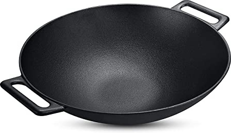 KICHLY Wok de Hierro Fundido
