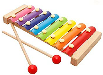 Binnan Xilófono de Madera de Instrumento Musical para Niños Bebé Juguetes Musicales para Infantil