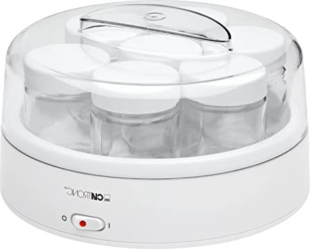 Clatronic JM 3344 Yogurtera, 14 W, plástico, Blanco