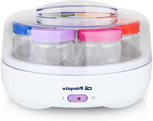 Orbegozo YU 2225 2225-Yogurtera, Capacidad para 7 yogures, 15 W