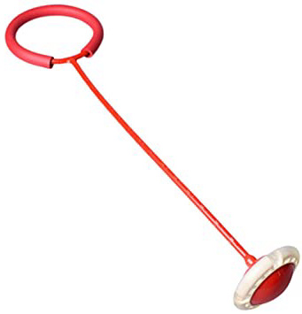 LIOOBO Anillo de Salto Intermitente Bola de Salto Intermitente Bola de Salto de Tobillo Bola de Swing Deportiva Colorida Cuerda de Salto de Fitness para Adultos y niños